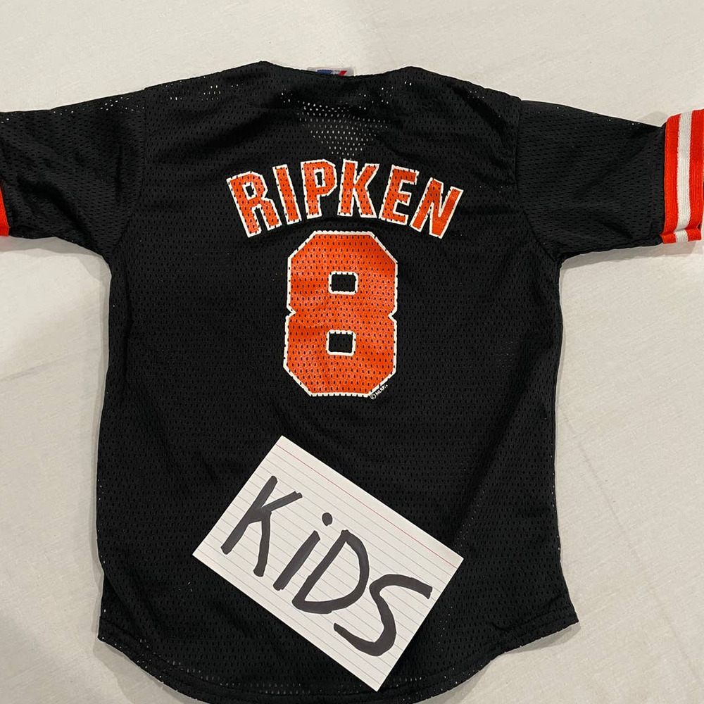 Majestic Youth 8Y Ripken Orioles Jersey